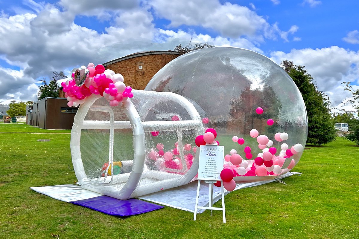 Bubble House event setup 7
